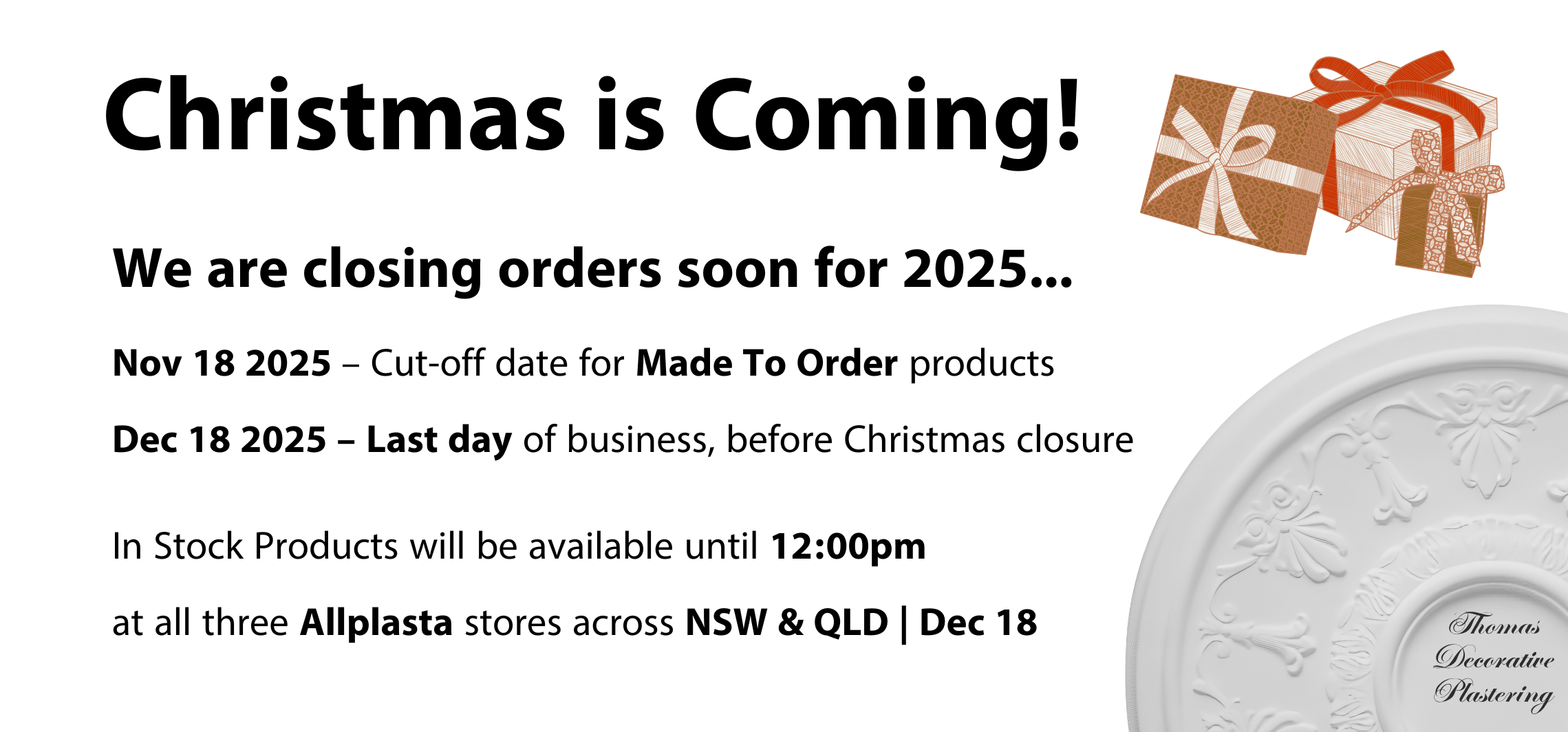 Christmas is Coming!