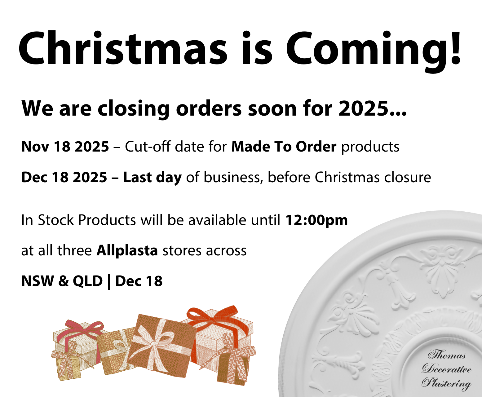 Christmas is Coming!